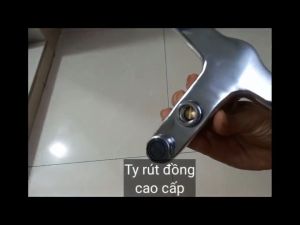 Sen tắm nóng lạnh vòi hoa sen hợp kim đồng mạ crom cao cấp bộ sen vòi nóng lạnh tay cong