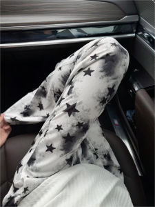 Quần Ống Rộng Bằng Lụa Băng Mùa Hè Cho Nam Ống Đứng Rộng Rãi Thoải Mái Quần Dài Thường Ngày Quần Dài Ống Rộng