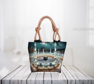 Tas totebag tali sumbu tas wanita terbaru motif ka.bah