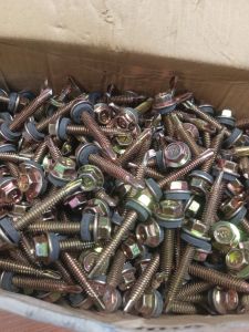 Baut Roofing Baja Roofing Rufing Roufing ZOLO 12mmx30m 12mmx35 12mmx100 1KOTAK Baut Roufing