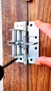 TUTU Engsel Penutup Pintu Lemari Kabinet 90 Derajat Antikarat Engsel Pintu Otomatis Spring Door Closer Engsel Metal 4 inci Perangkat Keras