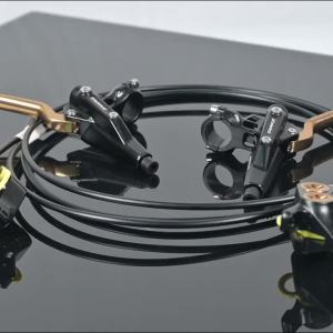 TANKE MTB 4 Piston Hydraulic Disc Brake 2200mm Split-type Oil Pressure Brake Mountain AM DH E-bike Road Bike Brake upgradatio