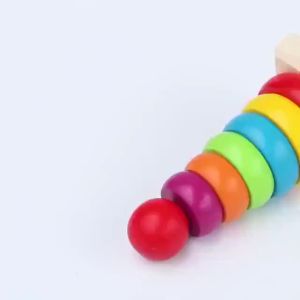 Bộ đồ chơi tháp cầu vòng xếp chồng 7 màu dành cho bé  Trùm Sỉ Gia Thành