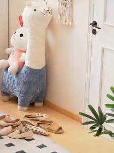 Bamboo shoe rack storage rack multi-layer storage bamboo shoe rack home living room door