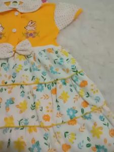 Setelan baju rok bayi 3 pcs dress bayi cewek baju anak perempuan