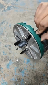Dụng Cụ Khoét Lỗ Gỗ 45-130mm Có Điều Chỉnh - Gắn Máy Khoan - Sâu Khoét Max 30mm - Chuyên Dụng Cho Gỗ Thạch Cao Alu