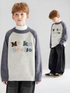 MUCMUKN | Soft Colorful Anti-Pilling Childrens Sweater