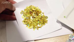 15g Moon Star Glitter Confetti Ramadan Eid Mubarak Hồi Giáo Muslin Trang Trí Tiệc Tại Nhà Sequin Trang Trí Đám Cưới