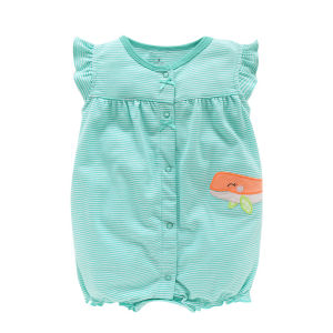 Clearance Onesie Summer Thin Front Closure Baby Clothes