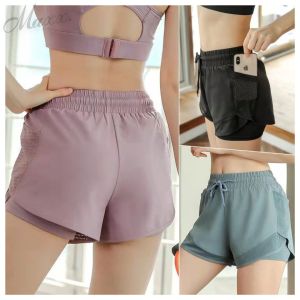 กางเกงวิ่งผญ เนื้อผ้าดี มีซับใน ไม่อึดอัด กางเกงวิ่ง ผู้หญิง กางเกงวิ่งขาสั้น ระบายอากาศได้ดี มี 3 สี พร้อมส่ง