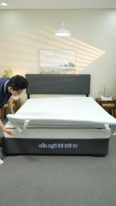 Nệm NOOZ Topper 5cm Đệm Foam Cao Su Non Trải Sàn Tiện Lợi Nâng Đỡ Tối Ưu NOOZ Home Goods Mattress
