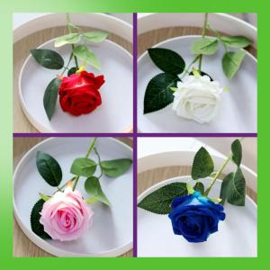 Cành Hoa Hồng giả TODOCO 1 bông (65cm) decor trang trí nhà cửa bền đẹp ảnh thật - Bông Hồng nhân tạo loại 1 rất giống thật