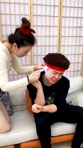 Pembersih Telinga Korek Kuping / Set Lengkap Stainless Korek Kuping