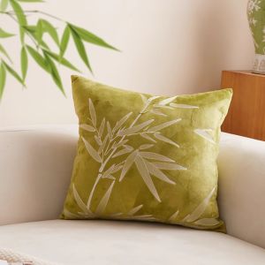 New Chinese Style Square Pillow Luxury Sensation Sofa Backrest Cushion Vintage Living Room Decorative Pillow Headboard