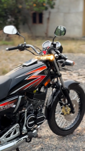 List Body Striping Polet Rx King 2003 Orange Oranye Set Original YGP 3KA-F4244-V0 & 3KA-F4247-V0