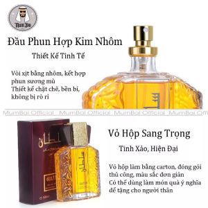 [CHÍNH HÃNG] Nước hoa Dubai Tinh dầu Dubai Sultan cao cấp Hương thơm sang trọng lịch lãm 100ML