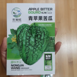 (Hạt giống nhập khẩu) Hạt Giống Mướp Đắng Trái Tim Xanh Khổ qua trái tim quả màu xanh - Hoang My food and beauty