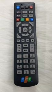 Điều khiển FPT BOX truyền hình TiVi . Remote FPT đen . Tặng pin