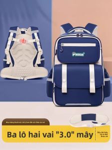 Lightweight Back Support Waterproof Multi-Compartment Backpack for Elementary School Students