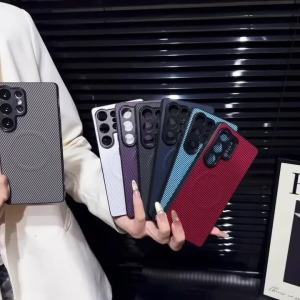 For Magsafe Magnetic Solid Color Carbon Fiber Bumper Phone Case For Xiaomi 15 Ultra 14T Pro Redmi Note 13 14 Pro Plus 14C 13C 13
