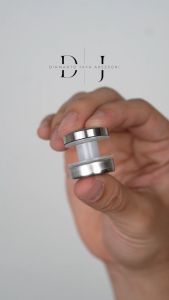 Baut Kaca Diameter 25 mm Stainless Steel 304 (Tiang Railing Kaca)(Baut Kaca) (Penjepit Kaca) (Braket) (Sayap Jepit)