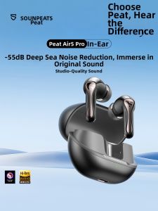 SoundPEATS | Active Noise Cancellation High Quality Low Latency Bluetooth Earphones