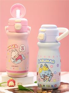Túi Đựng Nước Cách Nhiệt Dễ Thương Có Ống Hút Hai Lỗ Túi Đựng Nước Di Động Cho Nữ Đi Học Túi Đựng Nước Đi Học Cho Học Sinh