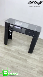 โต๊ะทำเล็บ โต๊ะเสริมสวย  มีช่องเก็บของ โต๊ะช่างทำเล็บ ร้านเสริมสวย ร้านทำเล็บ ครบเซ็ตอุปกรณ์ทำเล็บ Manicure table. Nail Table.