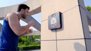 Electronic Boxing Machine Training Wall Mounted Heavy Duty Fitness