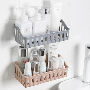 Wall-Mounted Bathroom Storage Rack