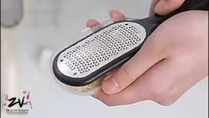Premium Stainless Steel Callus Remover Foot Care Kit – Reusable Non-Slip Pedicure Rasp & Foot-File Bundle