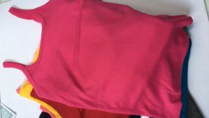 ÁO THUN COTTON NỮ 2 DÂY SỢI BÚN CO GIÃN 4 CHIỀU CHÁT VÃI MỀM MẠI THOÁNG MÁT KHONG RA MÀU KHÔNG BỊ RÚT ( SIZE TỪ 35-75KG )