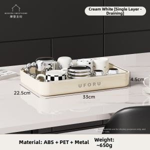 MODERN SWEETHOME | Double Layer Drainable Cup Organizer