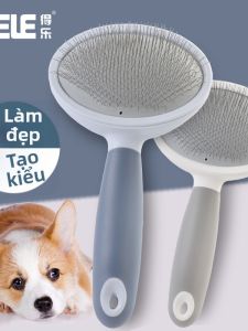 DELE | Soft Bottom Wire Shedding Pet Comb