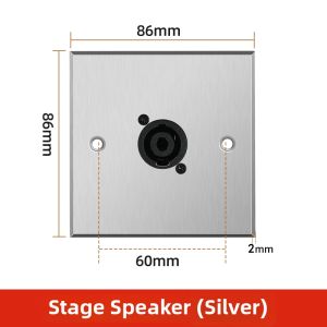 TERIUX | Cannon Female 86 Type Connector HD Stage