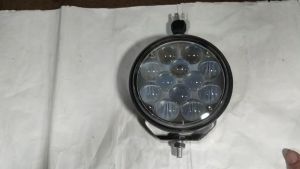 J01S13 6 INCH ROUND SPOT LIGHT 12 LED WHITE 12V-24V-80V SUITABLE FOR ALL CAR LORRY TRUCK BUS