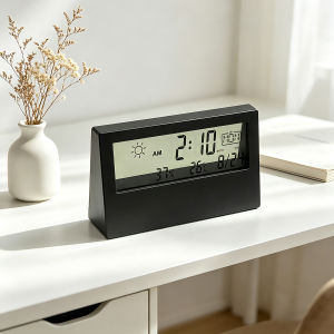 Wake Up Artifact Creative Weather Clock Desktop Ornaments Electronic Alarm Clock