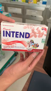 Viên uống FEROVIT Intend hộp 30 viên bổ sung sắt acid folic cho cơ thể giảm nguy cơ thiếu máu.