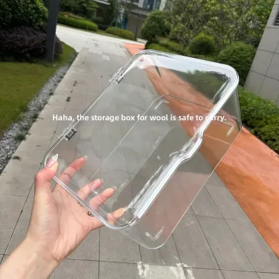 Transparent Dust-Proof Storage Box Acrylic