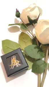 Siap Kirim ARRAFI Pin Bross Full Kuningan Emas Mengkilap tebal kwalitas bagus bross Cantik Bross Hijab Muslimah Ar Rafi Bross Mewah Exsklusif