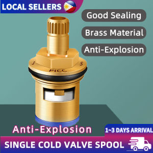 Brass Faucet Valve Core Murang Gripo Cartridge For Replacement G1/2 Single Cold Tap Inner Cartridge Anti-Leak