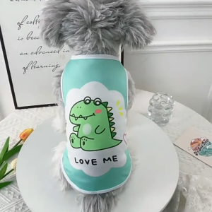 Áo ba lỗ Chó Mèo bằng vải thun co giãn 4 chiều - Love Pets Shop