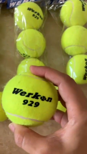 Bola Tenis Werkon 929: Latihan Lapangan & Kualitas Tinggi