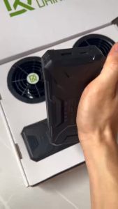 Bô phụ kiện Pin quạt áo điều hòa Nhật Bản 15v cao cấp không chổi than pin 50000 mah siêu mạnh