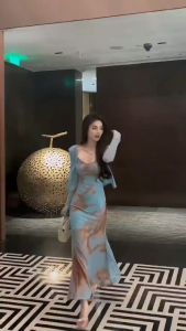 DRESS WANITA LONG POLOS BODY STYLE KOREA BODYCON NEW FASHION / GAUN PESTA WANITA