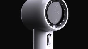 Portable Handheld Fan 100 Speed Adjustable Turbo Mini Fan 5000mAh Battery Rechargeable Personal Fan with Metal Body Digital Display Travel Camping Outdoor Portable