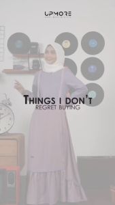 UPMORE - Vina Bright Gold - Sun \  Vina Bright Grape - Viola \ Vina Bright Green - Foam \ Upmore Vina \ Gamis Upmore \ Baju Muslim