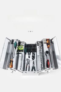 Hộp Đựng Dụng Cụ Bằng Thép Không Gỉ Dày Cầm Tay Hộp Đựng Dụng Cụ Cơ Khí Công Nghiệp Hộp Đựng Dụng Cụ Sửa Chữa Ô Tô Hộp Đựng Dụng Cụ