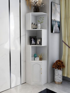 Corner Shelf Living Room European Corner Corner Cabinet Corner Storage Triangle Quality Accessible Luxury Bedroom Turn Corner Cabinet