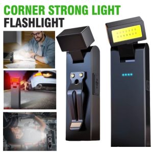 Portable Car Work Lights Magnetic Absorbed Ultra-Bright LED Flashlight USB Rechargeable Night Emergency Reversing Car Repair Lights Camper Van Check Car Accessories